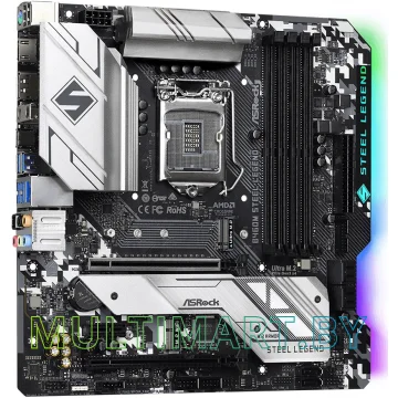 Материнская плата ASRock B460M Steel Legend картинка 2